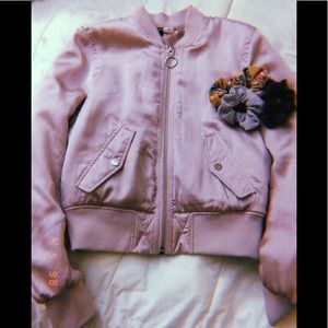 H&M pink bomber jacket